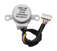 YINZHD 1PC Replacement Flap Motor 24BYJ48 For Air Conditioner Hanging Machine 1/1.5p Repair Parts Swing Blade Step Motor