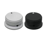 YINZHD 1PCS High-end CNC Machined 34x20 38X20X6mm Dia Hole Aluminum Alloy Potentiometer Control Knob Volume Audio Encoder Cap(1)