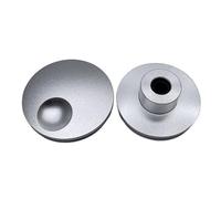 YINZHD 1pcs Silver/Black/Gold Aluminum Alloy Potentiometer Control Knob Volume Audio Electric Knobs Cap 40 X 17mm (d*h)(Blue)