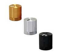 YINZHD 20 * 22mm High-end 6mm Shaft Aluminum Rotary Electronic Control Potentiometer Knob Volume(3)