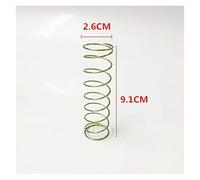 YINZHD 3pcs Washing Machine Drain Valve Spring 417/418 8.5 * 2.1CM/ 10.2 * 2.2CM For Water Block Spring(417 Size)