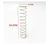 YINZHD 3pcs Washing Machine Drain Valve Spring 417/418 8.5 * 2.1CM/ 10.2 * 2.2CM For Water Block Spring(418 Size)