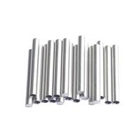 YINZHD 5 Pieces OD 6mm 7mm 8mm SS304 One End Round Head Closed Stainless Steel Thermowell Thermocouple Protection Pipe L30-500mm(OD 7mm,L100mm)