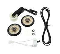 YINZHD 7pcs/1set 4392065 349241t Dryer Part Kit 341241 Drum Belt Latch Idler Pulley Rollers For 660996 8066065 3406107