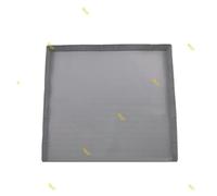 YINZHD 96GF Silicone Mats 23.62x23.62in Washing Machine Protective Pad With Nonslip And Waterproof Features Perfect For Small Fridge(For Grey)