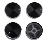 YINZHD Aluminium Alloy 26x14mm 6mm Shaft Hole Aluminum Potentiometer Knob Volume Control