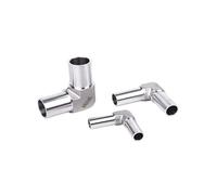 YINZHD Elbow 6 8 10 12 Mm 1/4 3/8 1/2 3/4 Inch Auto Weld Pipe Fitting Connector Spillter 316L Stainless Steel BA Grade(10mm)
