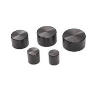YINZHD High-end Aluminum Alloy Potentiometer Knob Cap Encoder Volume Control Audio (6mm Knurled Shaft Dia.)(17X17mm Knurled Shaf)