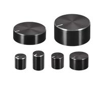 YINZHD Potentiometer Knob Cap Encoder Volume Control Audio For Rotary Taper Hole 6mm(23 x 13mm (D x H))