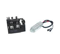 YINZHD QPS2-C15MD3 for Refrigerator Compressor PTC Starter Overload with 4uF Capacitor