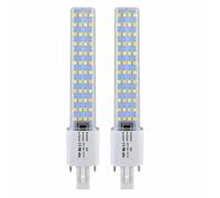 YinzPlus G23 LED Bulbs Warm White Nautral White Cold White Light 3 in 1 CRI 90 6 Watt Equal to 9W 830 PLS 2 Pin G23 Bulb 2 Pcs
