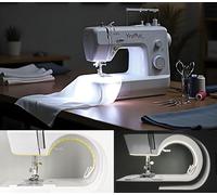 YinzPlus Sewing Machine Lights LED Strip with UK Standard Power Adapter Dimmable LED Lights for Sewing Machine Ra 90 High Brightness 6000K Cold White Light (29.6 CM)