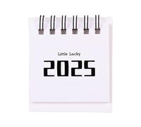 Yiohejy 2024-2025 Desk Calendar,Portable Table Monthly Calendar from Aug. 2024 to Dec. 2025 - Clear Printing Flipping Academic Year Desk Calendars, Write Down Quick Notes