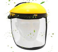 Yiohejy Clear Face Shield - Chainsaw Face Shield,Adjustable Headgear with Wire Visor Protective Equipment for Men, Women, Arborist, Yard Work, Forestry, Logging, Whacking