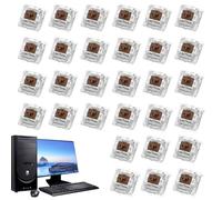 Yiohejy Mechanical Keyboard Replacement Axis, Mechanical Keyswitches Replacement Axis, 30 Pieces 1 Set Keyboards Cross Shaft Switches, For Typing, Long-Lasting