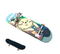 Yiohejy Mini Finger Skateboard, Maple Finger Skateboard Track Bearing Wheel, Fingerboards Toys, Party Favors For Stressed Office Workers And Students Indoor Outdoor