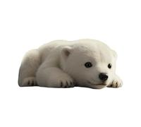 Yiohejy Polar Bear Stuffed Animal,Soft Stuffed Polar Bear Decor | Soft Emotional Companion Sleeping Decorations for Bedroom Night Daily Holiday Adults Birthday Home