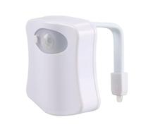 Yiohejy Toilet Light, LED Color Changing Nightlight, Motion Sensor Toilet Bowl Nightlight 8 Colour Changing, Home Decor for Him Men Her Kids Stocking Stuffers