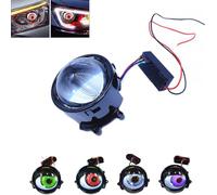 Yiokii Devil Eyes Light for Cars, Demon Eye Headlights Usb LED Dynamic Devil Eye Car Headlights With Adjustable Eye Pattern, Devil Eyes Car Light Wifi Control Headlight for 12v Car