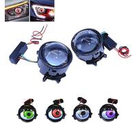 Yiokii Devil Eyes Light for Cars, Demon Eye Headlights Usb LED Dynamic Devil Eye Car Headlights With Adjustable Eye Pattern, Devil Eyes Car Light Wifi Control Headlight for 12v Car