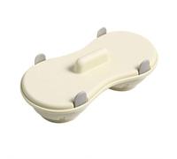 Yiokii Microwave Oven Egg Poacher, 2 Grid Silicone Egg Cooker, Poached Egg Cup for Boiled Eggs Duck Eggs Kitchen Cooking Gadgets