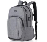YIORMIOR School Backpack Boys Girls Teenagers Backpack School 17.3 Inch Laptop Backpack for Men Women Daypacks with USB Charging Port