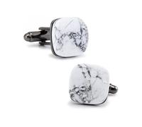 YIORYO Cufflinks for Men, Cuff Links Mens, Tuxedo Shirt Cuff Links,Shirt Accessories for Formal Wedding Groom Business(Square)