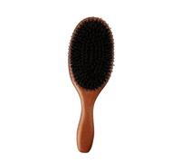 YIORYO Hair Brush, Boar Bristle Paddle Hairbrush for Long Short Thick Thin Curly Straight Wavy Dry Hair for Men Women, No More Tangle(Round)