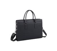 YIORYO Leather Laptop Messenger Briefcase Bag for Men-Leather Satchel for Travel and Office Shoulder Bag