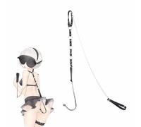 YIOTMOP BDSM Bondage Set with Anal Hook Sex Restraints Anal Plug Butt Plug Erotic Fetish Anal Hook Toy Sex Kit Extreme Slave SM Sex Toys for Couples