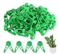 YIPFEN 40pcs 360 Degree Adjustable Removable Plant Training Clips Plastic Benders for Low Stress Training, Garden, Potted Plants, Vegetables and Flowers