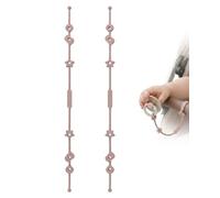 YIPFEN Anti Loss Holding Straps 2 Pack BPA Free - Holds Cups, Toys, Pacifiers Securely in Stroller, Highchair, Car Seat, No Falling Off.