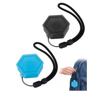 YIPFEN Scented Ring Storage Box, Pack of 2, Blue, Black, Airtight & Dry Keep, Robust Protective Box & Mildew Resistant, Maintains Fresh Keeping Time in the Car & Luggage