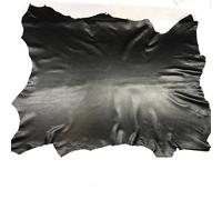 YIPOCH Black Color Soft Genuine Leather Fabric Sheet Real Goat Skin Piece Sewing Leather Material 60x70cm thickness 0.6mm