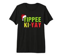 Yippee-Ki-Yay Funny Christmas Xmas Premium T-Shirt