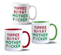 Yippee Ki-Yay | Funny Gift Idea Cup Tea Coffee | 11oz Mug