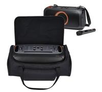 YipuVR Carrying Case for JBL PartyBox On The Go Speaker, Soft Travel Storage Bag Compatible with PartyBox On-The-Go Portable Party Speaker Outdoor Box-Only Case No Shoulder Strap(Black)