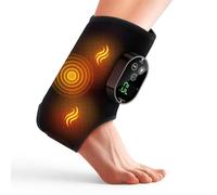 YipuVR Cordless Foot Massager for Neuropathy,6 Heat & 3 Vibration Settings, Foot Massagers for Pain and Circulation,2h Run Time,Auto-Off Timer for Foot Heel Arch Ankle Calf & Arm (Black-1PCS)