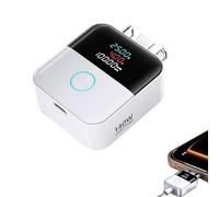 YipuVR Smart Auto Stop Charging Adapter,140w Fast Charging Pass-Through | Real-Time LCD Display,Overcharge Protection,Fire-Resistant Pc for Overnight Charging,Travel,Office