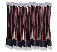 Yiqigou 10Pcs 5.9in JST-XH 2S 3S 4S 5S 6S Lipo Balance Wire Extension Cable Lead JST-XH Connector Adapter Plug with 15cm 22AWG Silicone Cable (6S)
