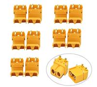 Yiqigou 5 Pair Wireless Amass XT60 XT60PW Male Female Plug Connector Adapter for RC Battery