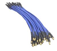 Yiqigou 5 pcs 11.8inch Motor ESC Extension Cable 3.5mm Banana Gold Bullet Connector Plug Extension Cord 16AWG Silicone Wire for RC Car Boat Parts