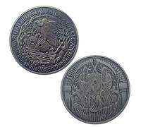 YIQILAFADA Valar Morghulis Valar Dohaeris God Faceless Man Death Challenge Coin Vintage Art Punk Coin