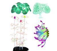 YiQinzcxg Artificial Corals Undersea Water Plant Suit Fish Tanks Aquariums Decorartions For Creating Underwater Landscapes