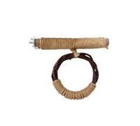 YiQinzcxg Bird Perch Nature Molar Stand For Parrots Conure Supplies Budgies Grinding Scratchers For Small Parrots Toy