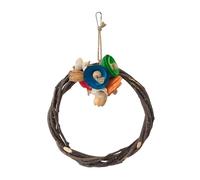YiQinzcxg Bird Swing Wood Perch Safe And Comfortable Living Environment For Bird Suitable For Bird Chew And Breeding Facilities