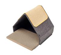 YiQinzcxg Cats Scratching Board House Sisal Scratcher Pad Cats Scratching Post Cats Bed Scratch Hideouts Cave For Cats Rest