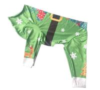 YiQinzcxg Dog Christmas Clothes Funny Snowflake Christmas Theme Clothes Snowflake Pullover Funny Dressup Photo Props