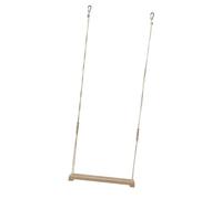 YiQinzcxg Durability Wood Poultry Swing Rooster Poultry Wood Hanging Swing With Rope For Home Or Farm Poultry Entertainment