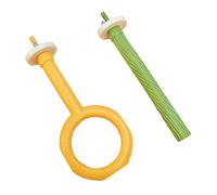 YiQinzcxg Multifunctional Parrots Stand Grinding Scratchers Toy For Conure Toy Hammocks Standing Toy For Parrot